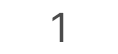 number 1 in a white circle