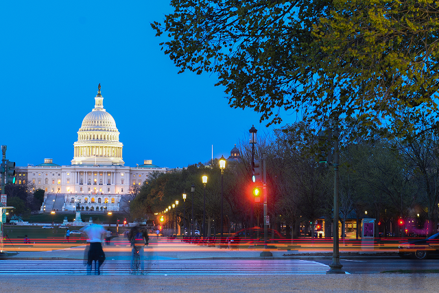 Washington DC evening